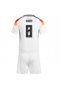 Fotbalové Dres Německo Toni Kroos #8 Dětské Domácí Oblečení ME 2024 Krátký Rukáv (+ trenýrky)